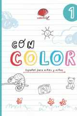 Con color: Español para niños y niñas (Spanish Edition) cover image