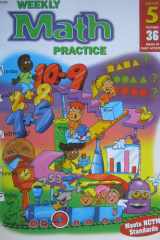 Weekly Math Practice Grade 5 cover image