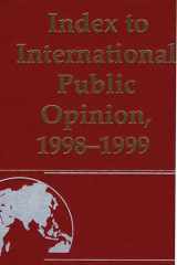 Index to International Public Opinion, 1998-1999 cover image