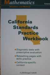 McDougal Littell Structure & Method California Standards Support Workbook (Student) Grade 6 cover image