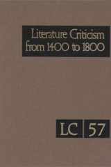 Literature Criticism from 1400 To1800 cover image