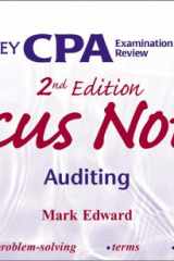 Wiley CPA Examination Review Focus Notes, Auditing cover image