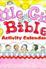 Little Girl's Bible Activity Calendar cover image