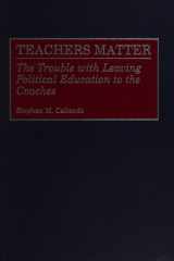 Teachers Matter: The Trouble with Leaving Political Education to the Coaches cover image