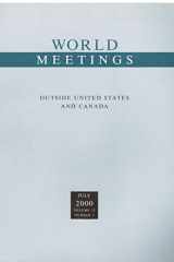 World Meetings Outside United States and Canada cover image