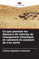 Ce que pensent les éleveurs de chèvres du changement climatique et comment ils essaient de s'en sortir (French Edition) cover image