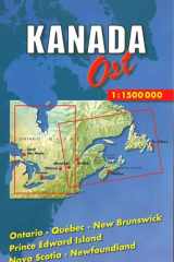 Kanada ( Canada) Ost 1 : 1 500 000 / Hildebrand's Urlaubskarte Ontario, Quebec, New Brunswick, Prince Edward Island, Nova Scotia, Newfoundland cover image