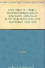 Cima Paper 11 - Stage 2 Organizational Managment (Iorg) cover image
