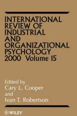 International Review of Industrial and Organizational Psychology 2000, Volume 15 cover image