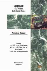 Land Rover Defender 1993-1995 Petrol and Diesel Workshop Manual Including 300tdi Engine, Manual Gearbox and Transfer Box Overhaul Manual cover image