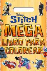 Stitch. Megalibro para colorear: Con pegatinas cover image