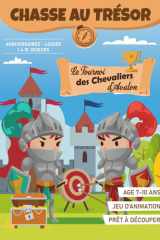 Chasse au Trésor Chevaliers (7 à 10 ans) | Livre-jeu à Découper pour un Anniversaire à Thème ou une Activité en Famille: Jeu d'Animation Clé en Main ! (French Edition) cover image
