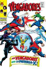 Biblioteca marvel los vengadores 10. 1968: the avengers 52-55, the x-men 45, marvel super-heroes 17, cover image
