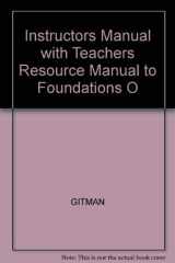 Instructors Manual with Teachers Resource Manual to Foundations O cover image