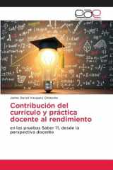 Contribución del currículo y práctica docente al rendimiento (Spanish Edition) cover image