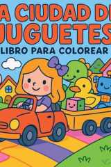 La ciudad de los juguetes - Libro para colorear cover image