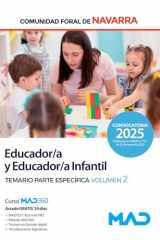 Educador y Educador Infantil de la Administración de la Comunidad Foral de Navarra. Temario parte específica volumen 2 cover image