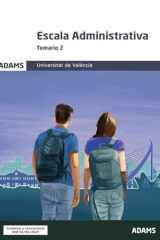 Temario 2 Escala Administrativa Universitat de València cover image