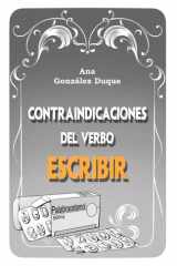Contraindicaciones del verbo escribir poemario para escritores cover image