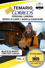 TEMARIO de CORREOS: PARTE 2 (BLACK & WHITE EDITION) LOW-COST: Temario de correos parte 2, actualizado en blanco y negro (Spanish Edition) cover image