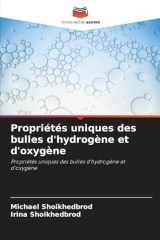 Propriétés uniques des bulles d'hydrogène et d'oxygène (French Edition) cover image