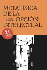 Metafísica de la opción intelectual cover image