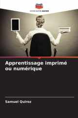Apprentissage imprimé ou numérique (French Edition) cover image