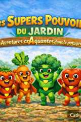 Les Super Pouvoirs du Jardin: Aventures crAquantes dans le potager (Petites histoires sympas !) (French Edition) cover image