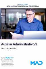 Auxiliar Administrativo/a de la Administración General del Estado (Acceso libre). Test cover image