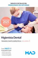 Higienista Dental del Servicio de Salud del Principado de Asturias. Temario parte específica volumen 3 cover image