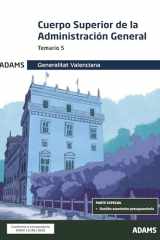 Temario 5 Cuerpo Superior de Administración de la Generalitat Valenciana cover image