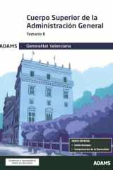 Temario 6 Cuerpo Superior de Administración de la Generalitat Valenciana cover image