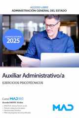 Auxiliar Administrativo/a de la Administración General del Estado (Acceso libre). Ejercicios psicotécnicos cover image