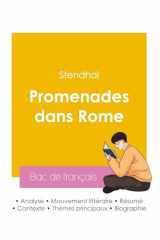 Réussir son Bac de français 2026 : Analyse du livre Promenades dans Rome de Stendhal cover image