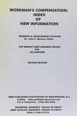 Workman's Compensation Index of New Information cover image