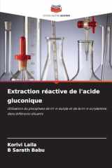 Extraction réactive de l'acide gluconique (French Edition) cover image