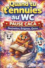 quand tu t'ennuies au wc pause caca: devinettes énigmes quizz (French Edition) cover image