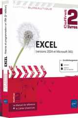 Excel (versions 2024 et Microsoft 365) - Coffret en 2 volumes : Le manuel de référence + le cahier d’exercices macros et programmation en VBA cover image