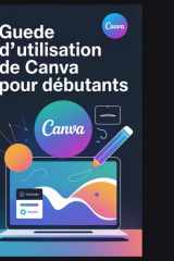 Guide d'utilisation de Canva pour débutants: La Masterclass ultime pour concevoir comme un pro : étapes faciles, astuces cachées et conseils de pro ... et des visuels époustouflan (French Edition) cover image