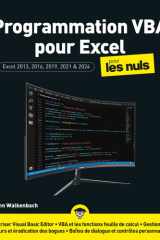 Programmation VBA pour Excel 2024 pour les Nuls cover image