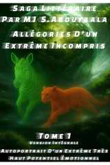 Allégories D’un Extrême Incompris Tome 1 Version intégrale: Autoportrait D’un Extrême Très Haut Potentiel Émotionnel (French Edition) cover image
