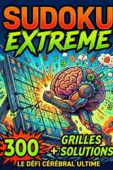 SUDOKU EXTREME | 300 grilles et solutions | Qui relèvera le défi ?: Cadeau pour adulte | Logique | Défi | Casse tête | Détente | Réflexion (French Edition) cover image