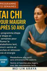Tai Chi pour Maigrir après 50 ans: Le programme étape par étape en 12 semaines pour réactiver votre métabolisme ralenti, affiner votre ventre et vos hanches et retrouver votre énergie cover image