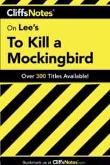 CliffsNotes on Lee's To Kill a Mockingbird cover image