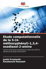 Etude computationnelle de la 5-(4-méthoxyphényl)-1,3,4-oxadiazol-2-amine (French Edition) cover image