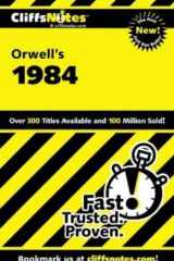 CliffsNotes on Orwell's 1984 cover image