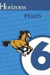 Horizons Math 6 Student Book 1 Jms061 cover image