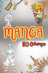50 Coloriages Manga (French Edition) cover image