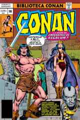 Biblioteca conan el bárbaro 16 1978-79: conan the bar-barian 89-95 usa cover image