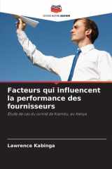Facteurs qui influencent la performance des fournisseurs (French Edition) cover image